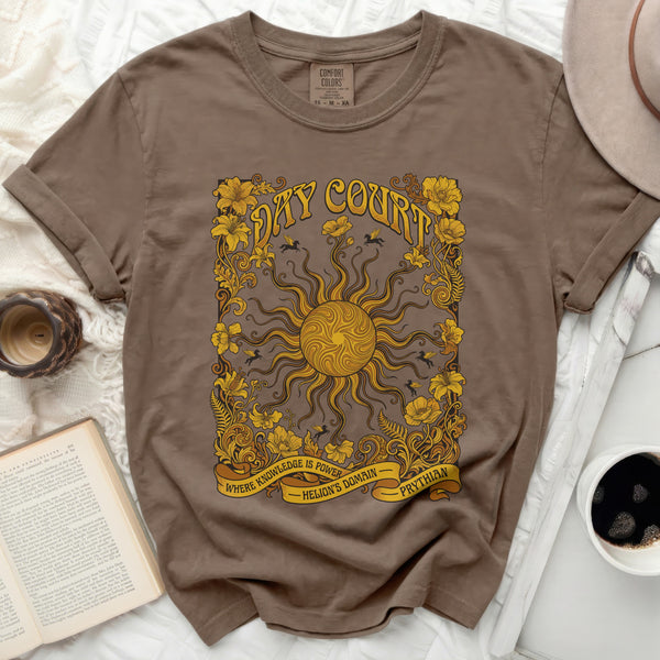 Helion's Domain Tee in Espresso