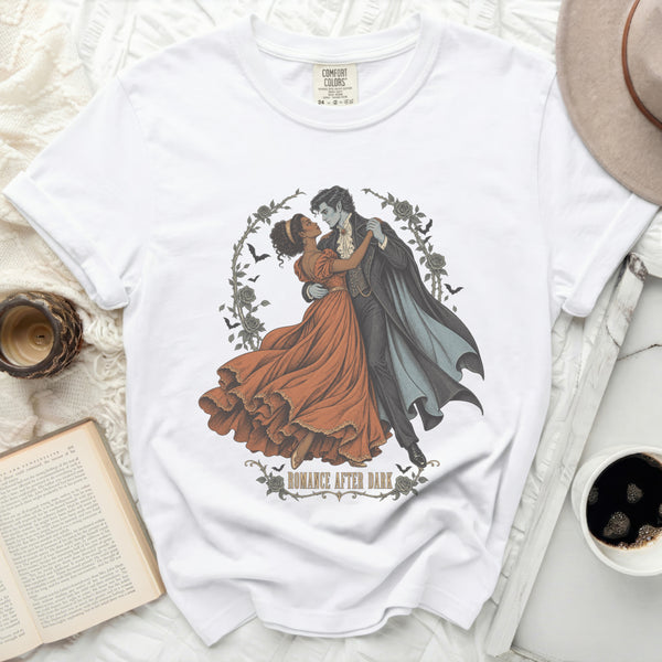 Romance After Dark Tee in White