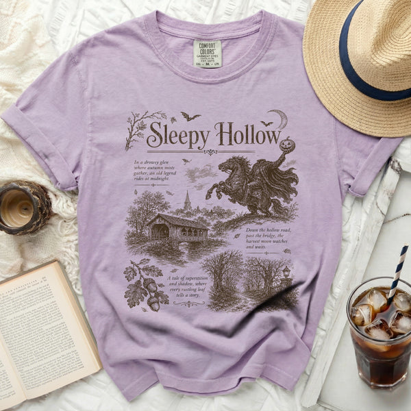Sleepy Hollow Tee in Orchid