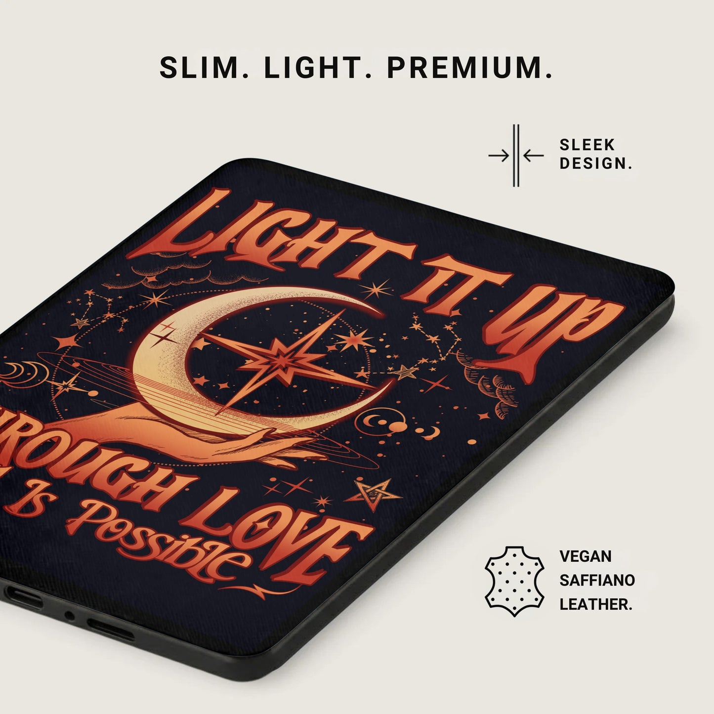 Light It Up Rough Love Is Possible Celestial Moon Stars product type