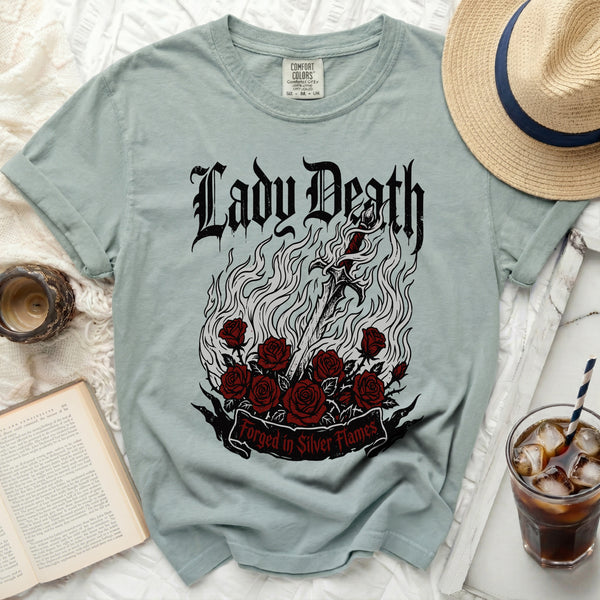 Lady Death ACOTAR Tee in Bay