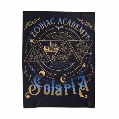 Zodiac Academy Solaria Artistic Decor Blanket