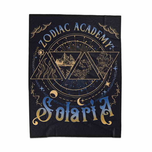 Zodiac Academy Solaria Artistic Decor Blanket