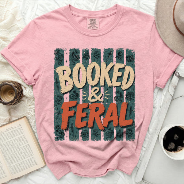 Booked Feral Tee in Blossom