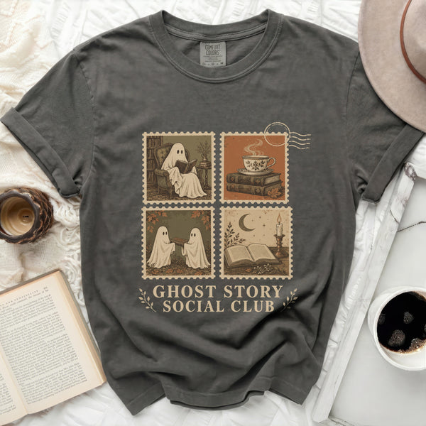 Ghost Story Club Tee in Pepper