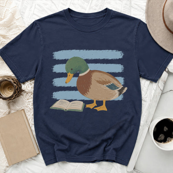 Reading Mallard Tee in True Navy