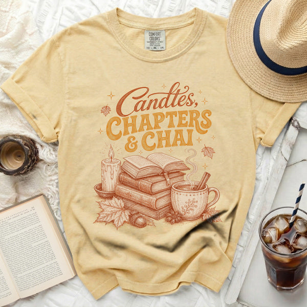 Candles, Chapters, Chai Tee in Butter