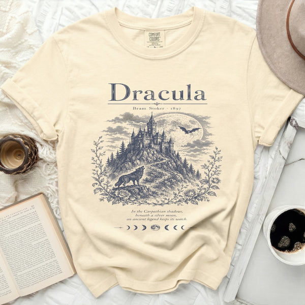 Dracula Stoker Tee in Ivory