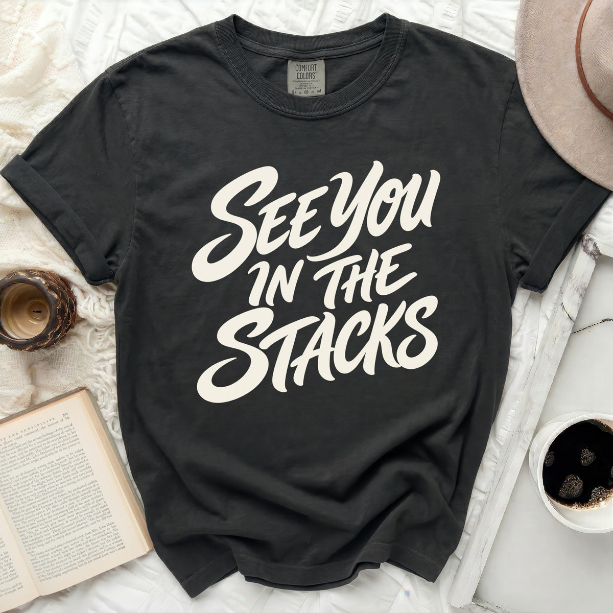 In The Stacks Tee
