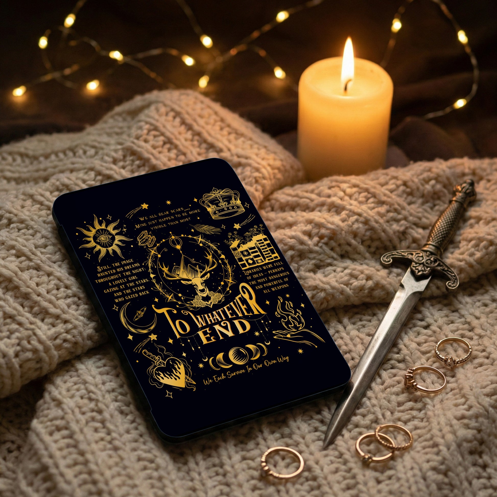 To Whatever End Golden Mystic Dark Art product type