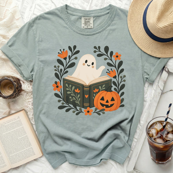 Storybook Ghost Tee in Bay