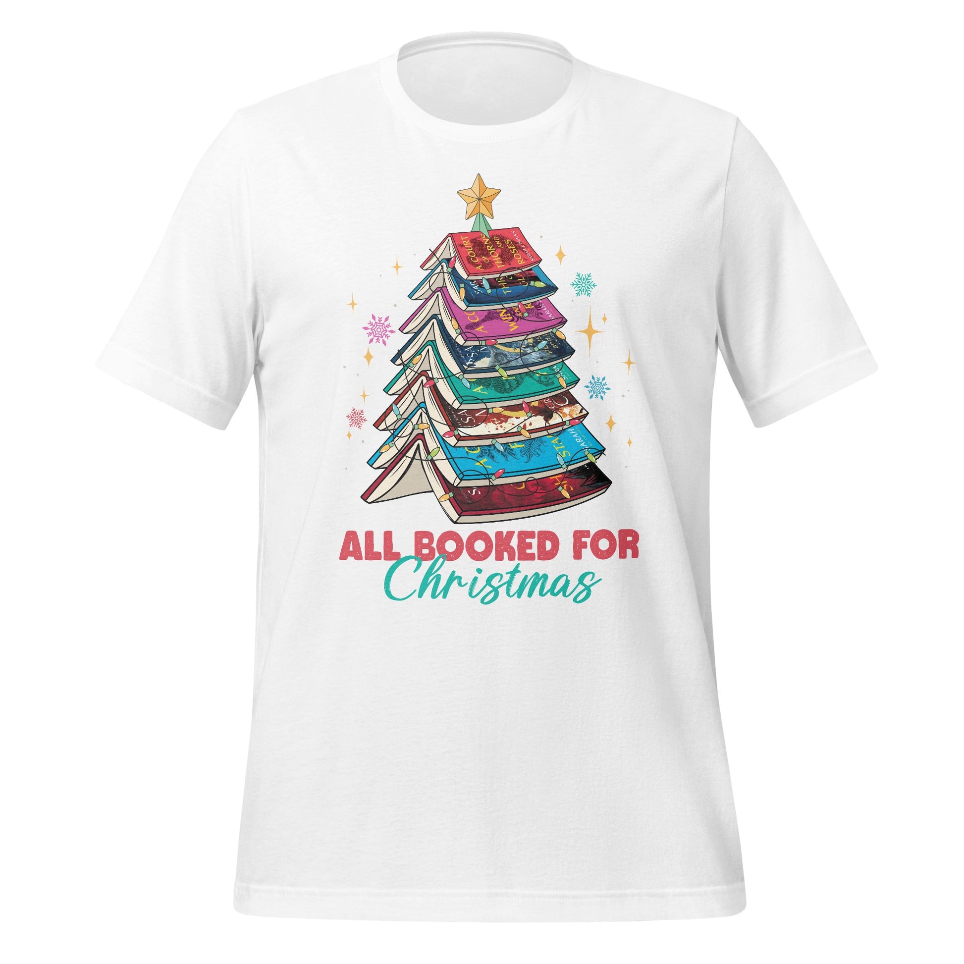 All Booked For Christmas T-shirt
