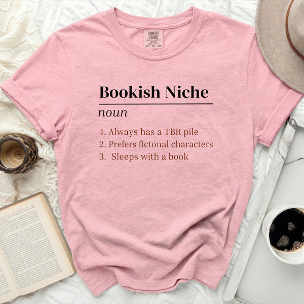 Bookish Niche Tee in Blossom