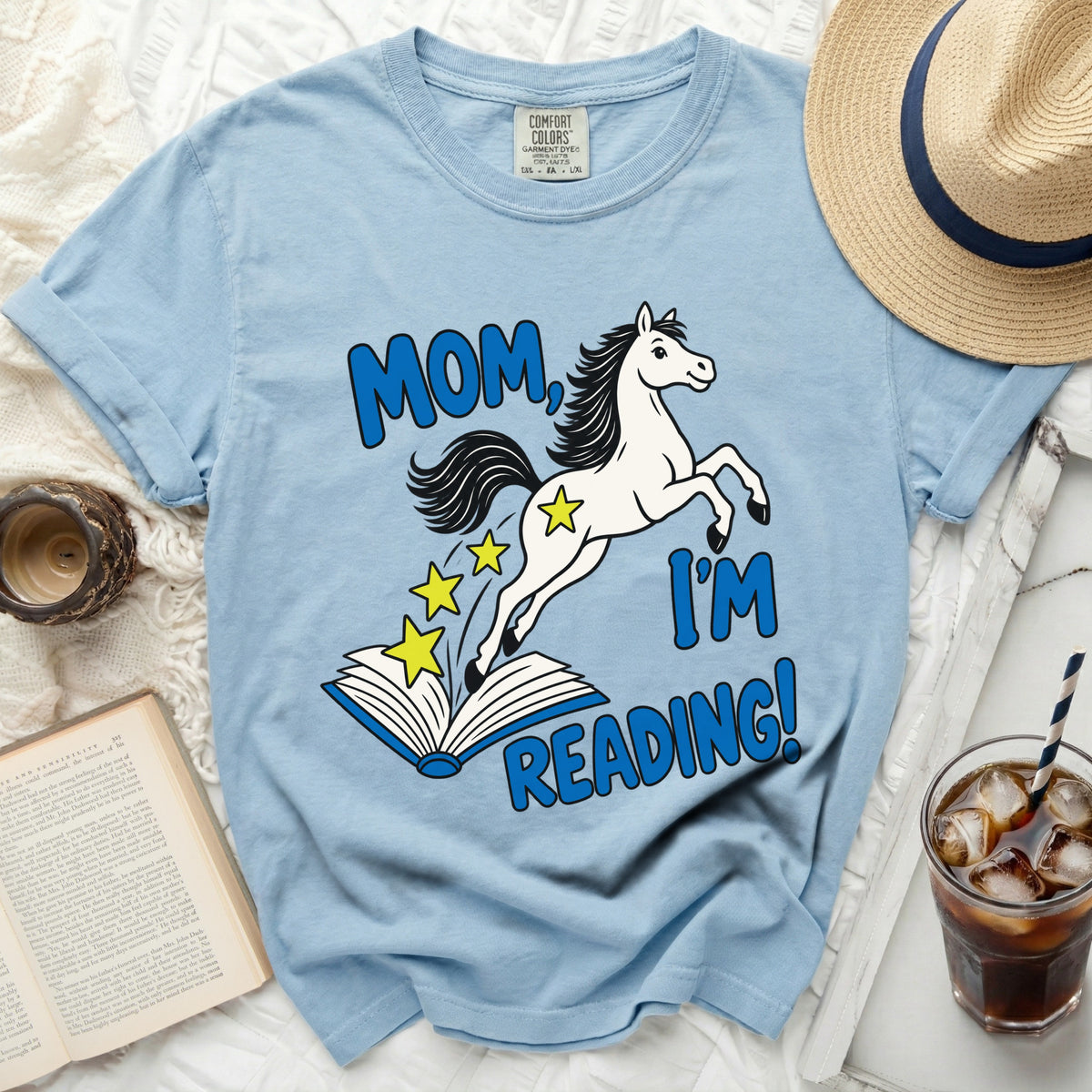 Mom I'm Reading Tee