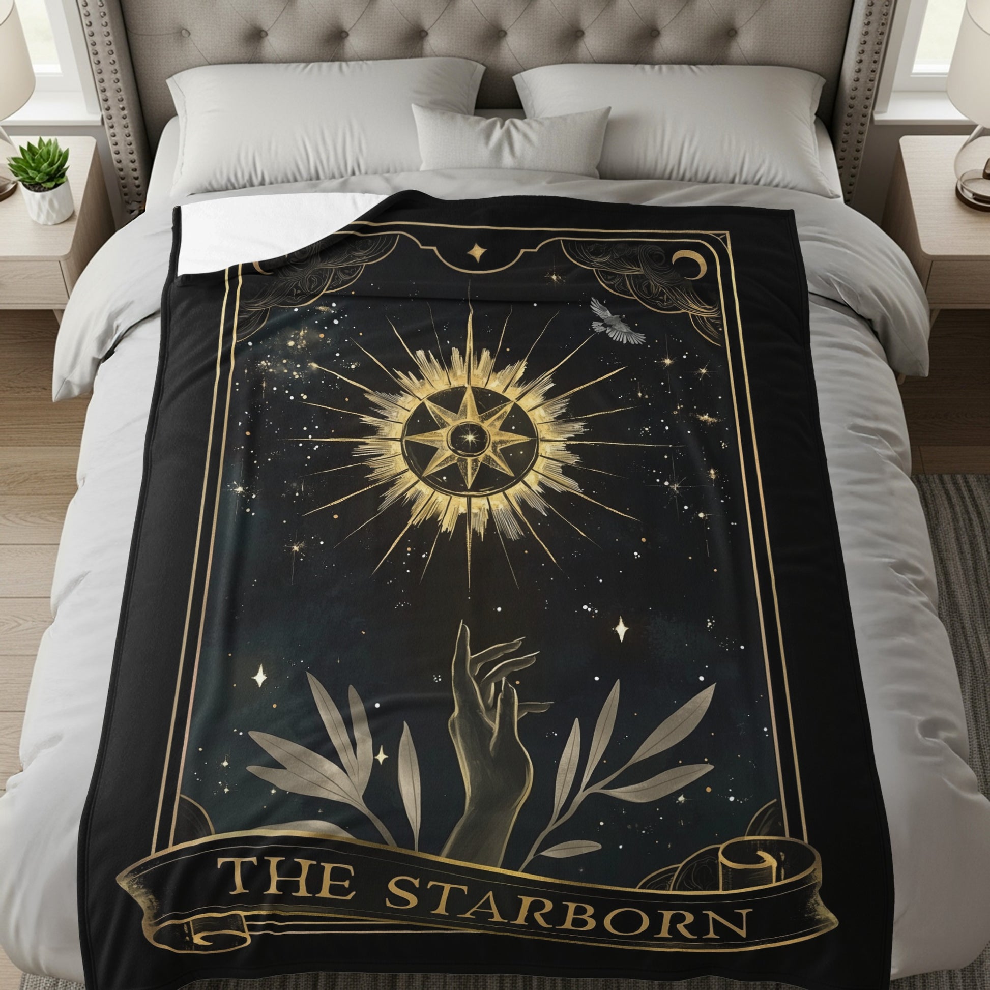 The Starborn Celestial Art Cosmic Star Blanket