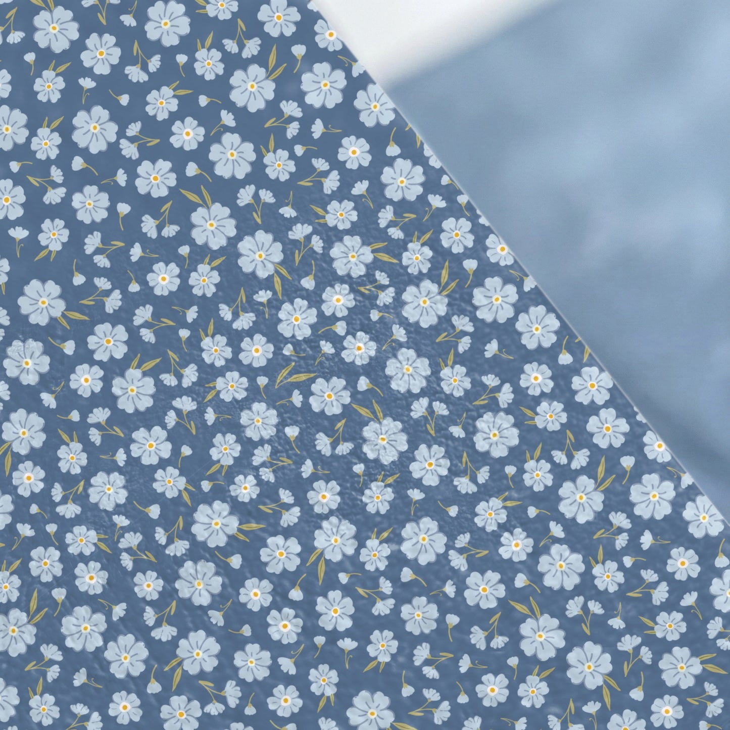 Charming Blue Floral Patterned Product for Spring