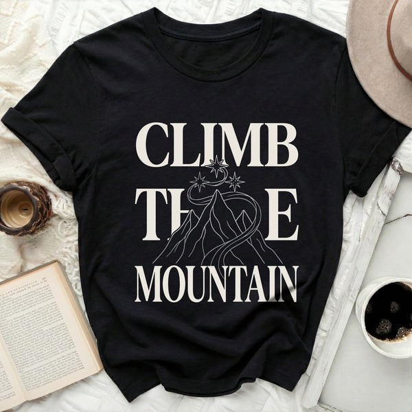 Ramiel Starry Peak Tee in Black