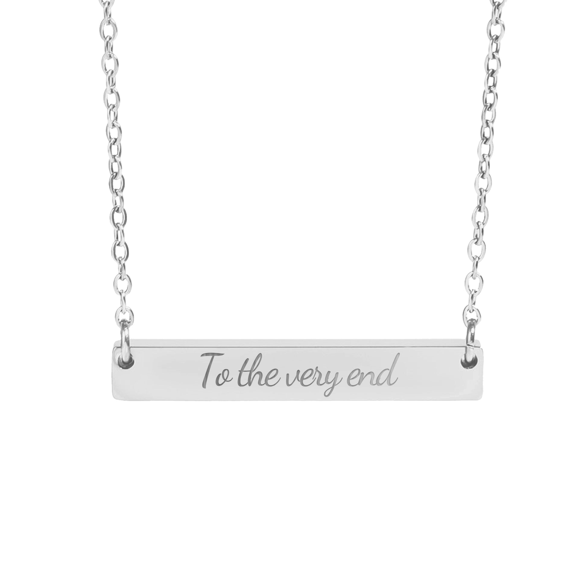 To the Very End Necklace - MagicMerchEmporium