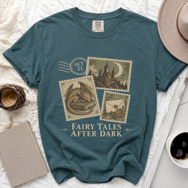Fairy Tales After Dark Tee in Blue Spruce