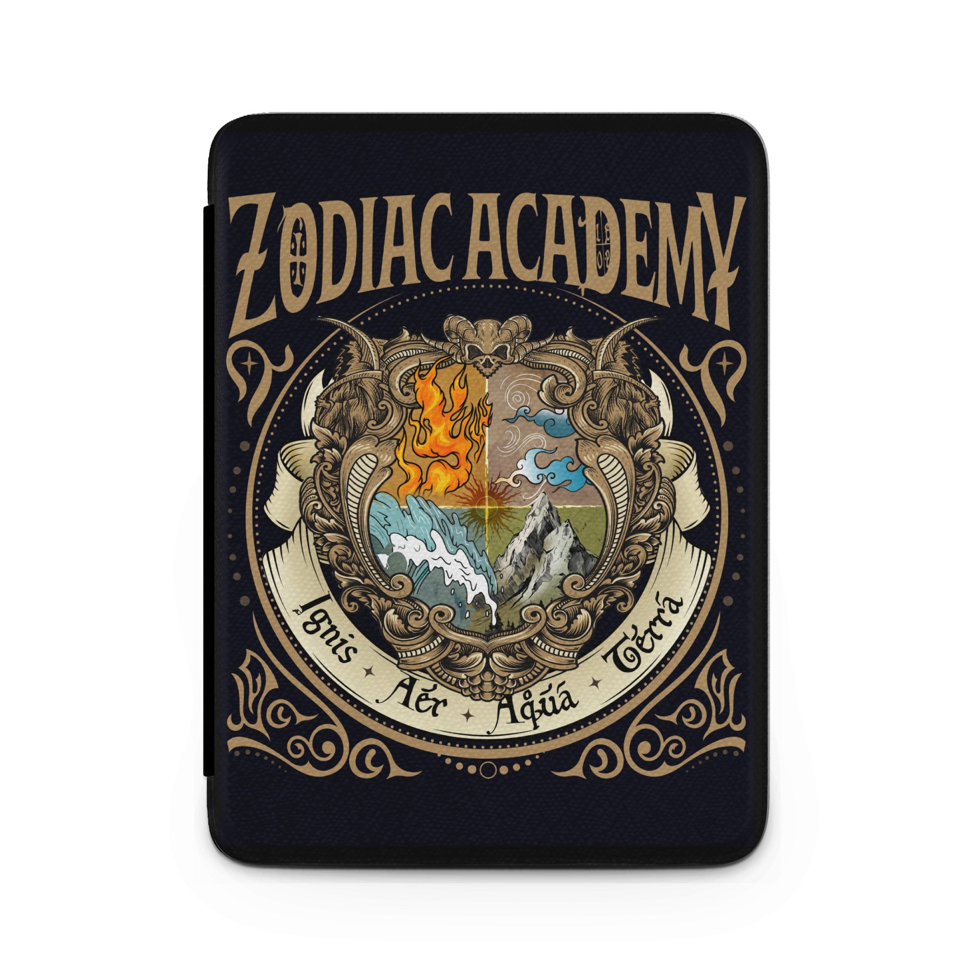 Zodiac Academy Ignis Aer Aqua Terra Crest product type