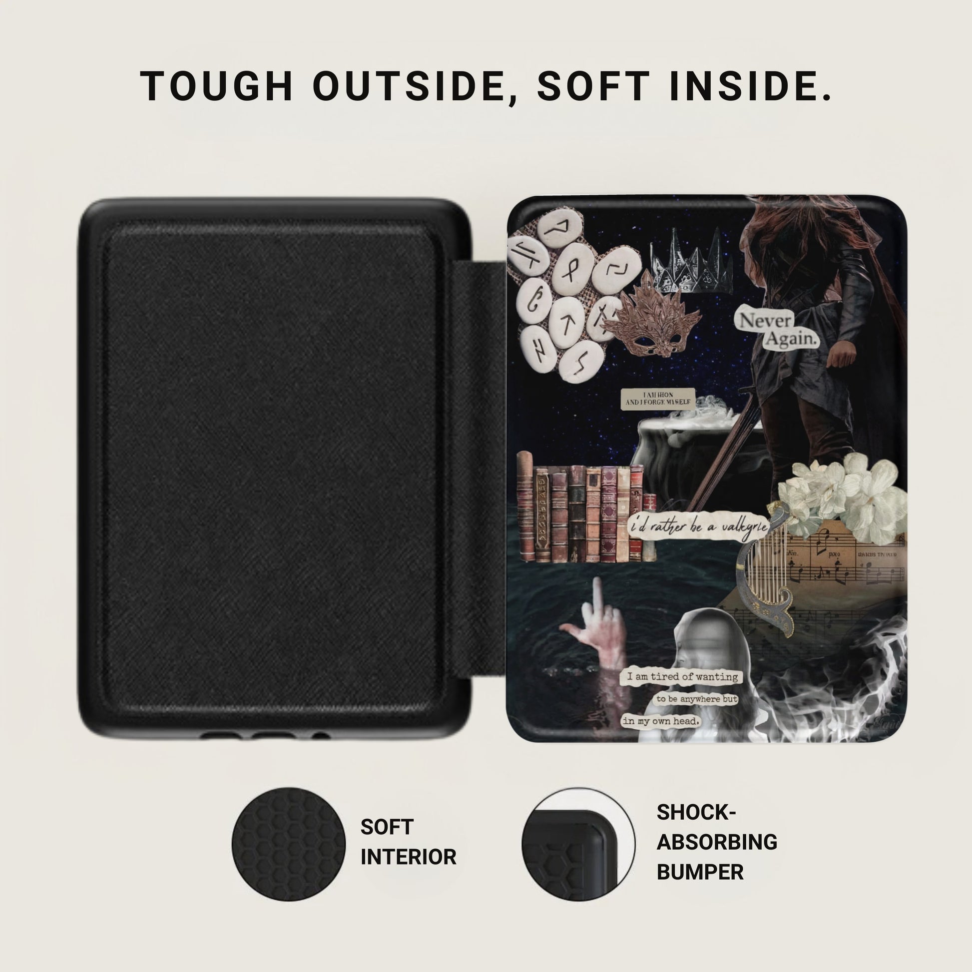 Tough Outside Soft Inside Valkyrie Never Again product type
