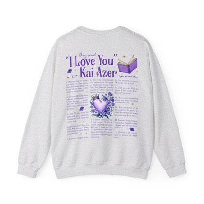 Kai Azer “I Love You” Sweatshirt