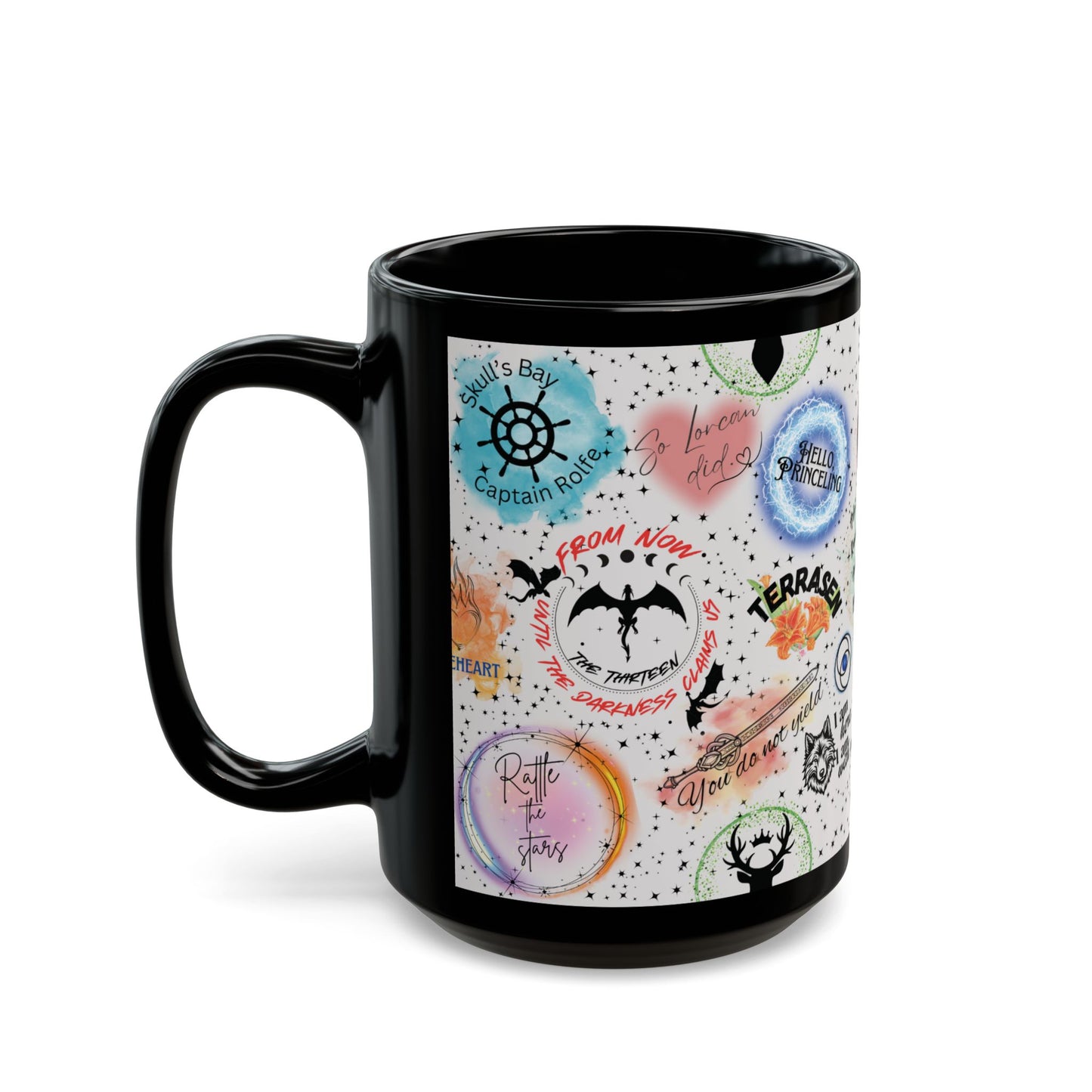 Black Throne of Glass Mug