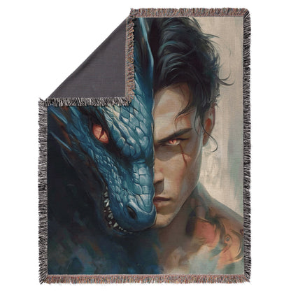 🐉✨Onyx Storm Woven Throw Blanket 🔥