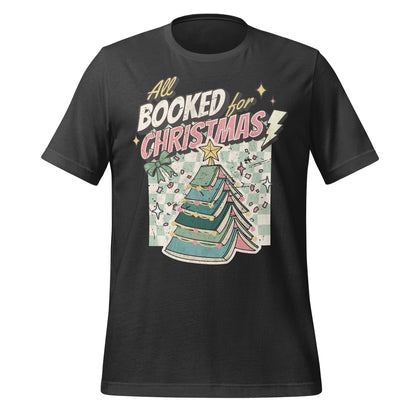 All Booked for Christmas Graphic T-Shirt
