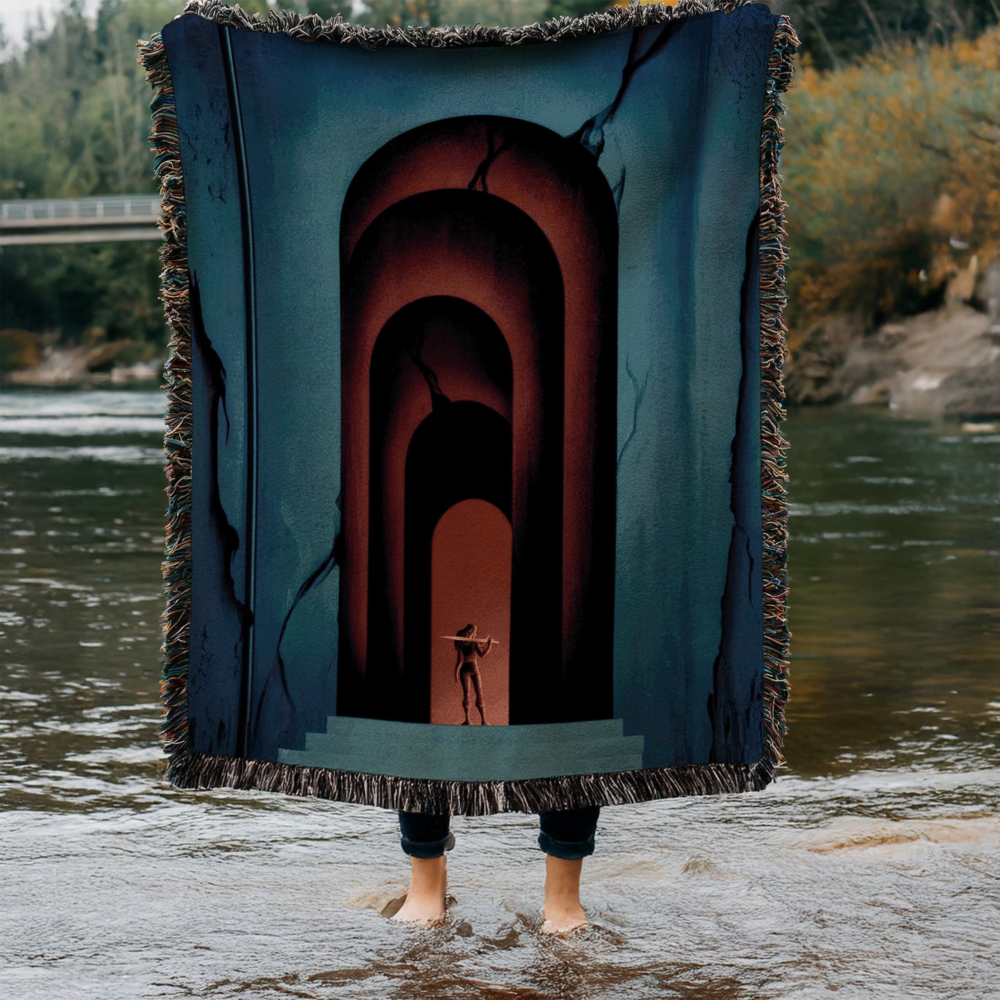 Assassin’s Arches Throne of Glass Blanket