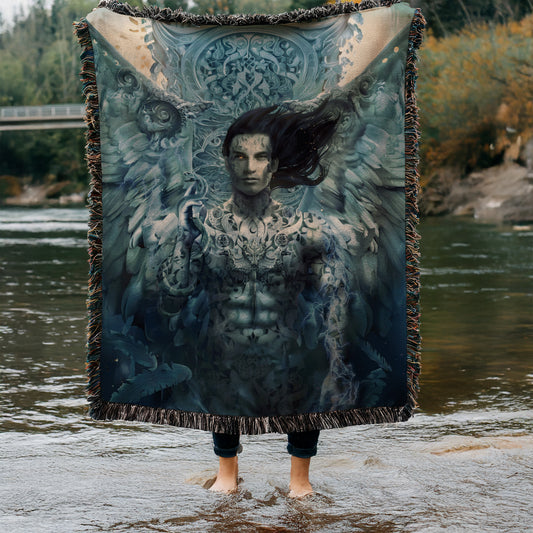 House of Sky and Breath Woven Blanket