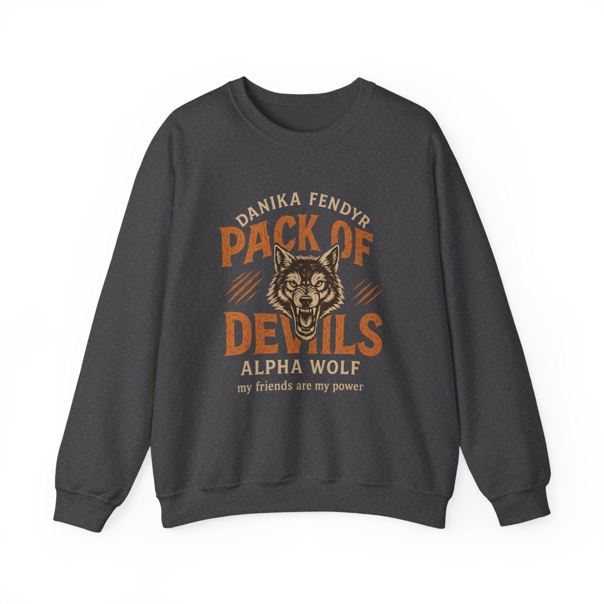 Danika Fendyr Pack of Devils Alpha Wolf Sweatshirt