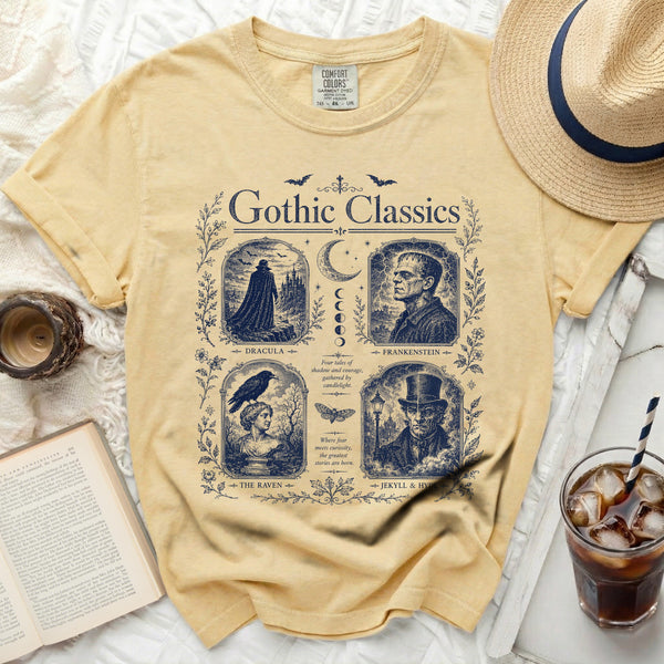 Gothic Tales Tee in Butter
