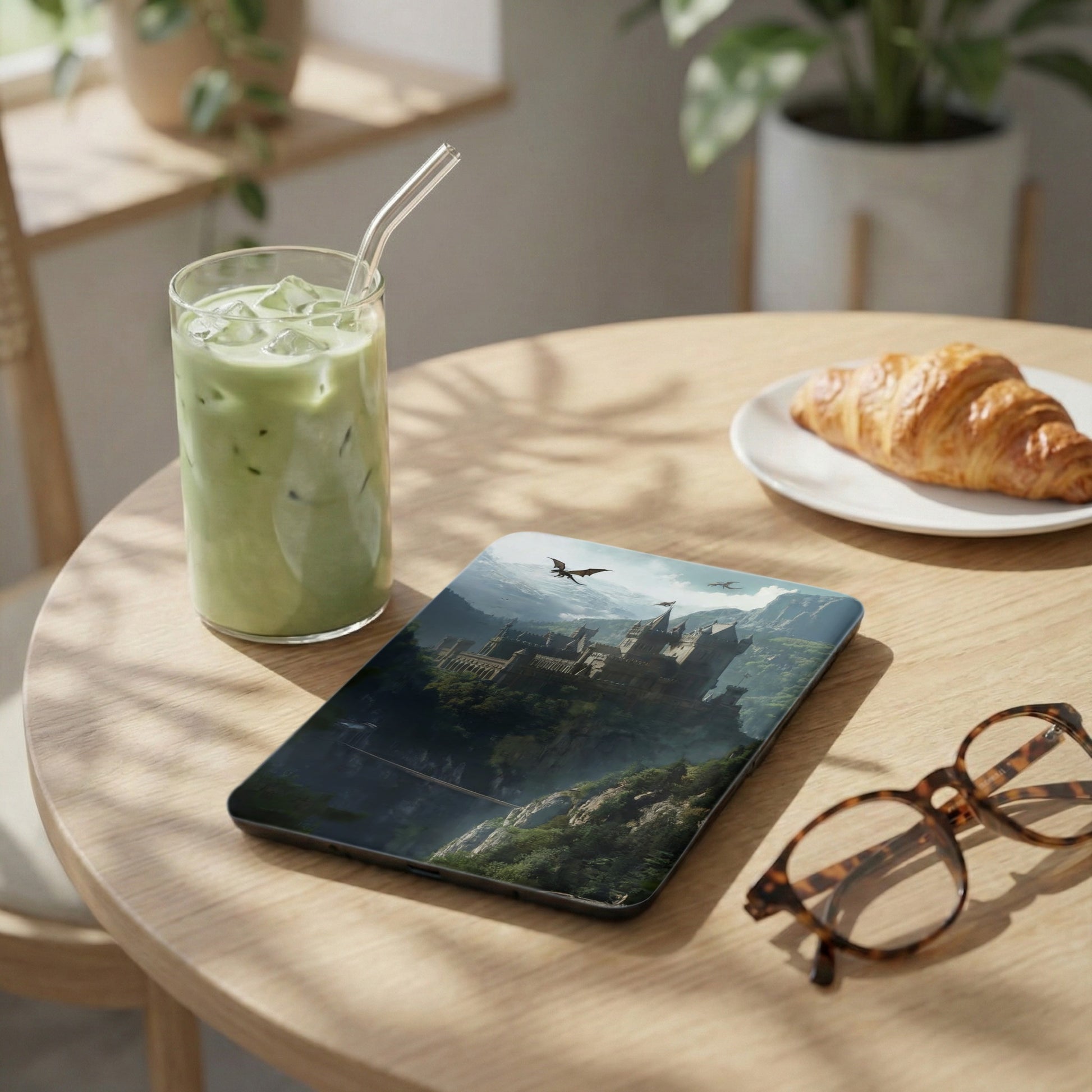 Mythical Castle Dragons Mountain Landscape Device Case product type