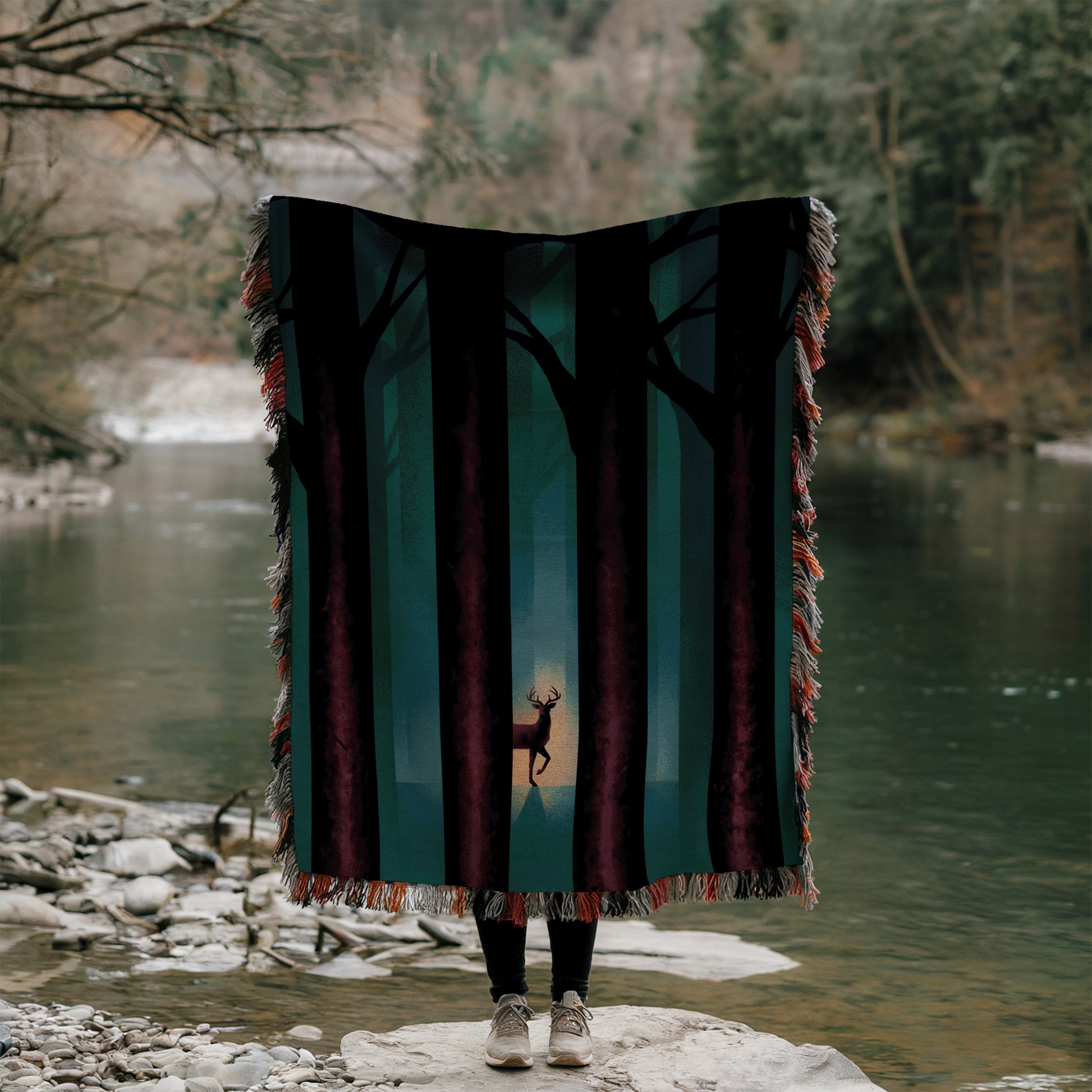 The Assassin's Blade Woven Blanket - MagicMerchEmporium