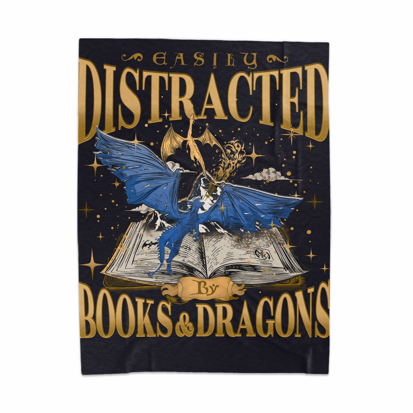 Easily Distracted By Books and Dragons product