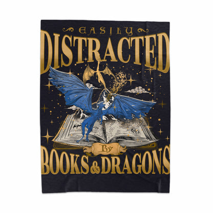 Easily Distracted By Books and Dragons product