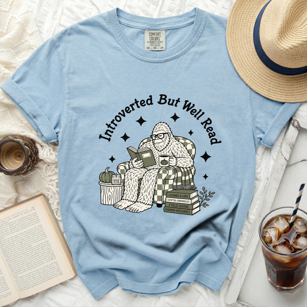 Cozy Cryptid Tee in Chambray
