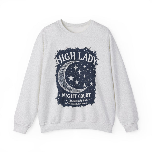 High Lady Moon Sweatshirt in Ash