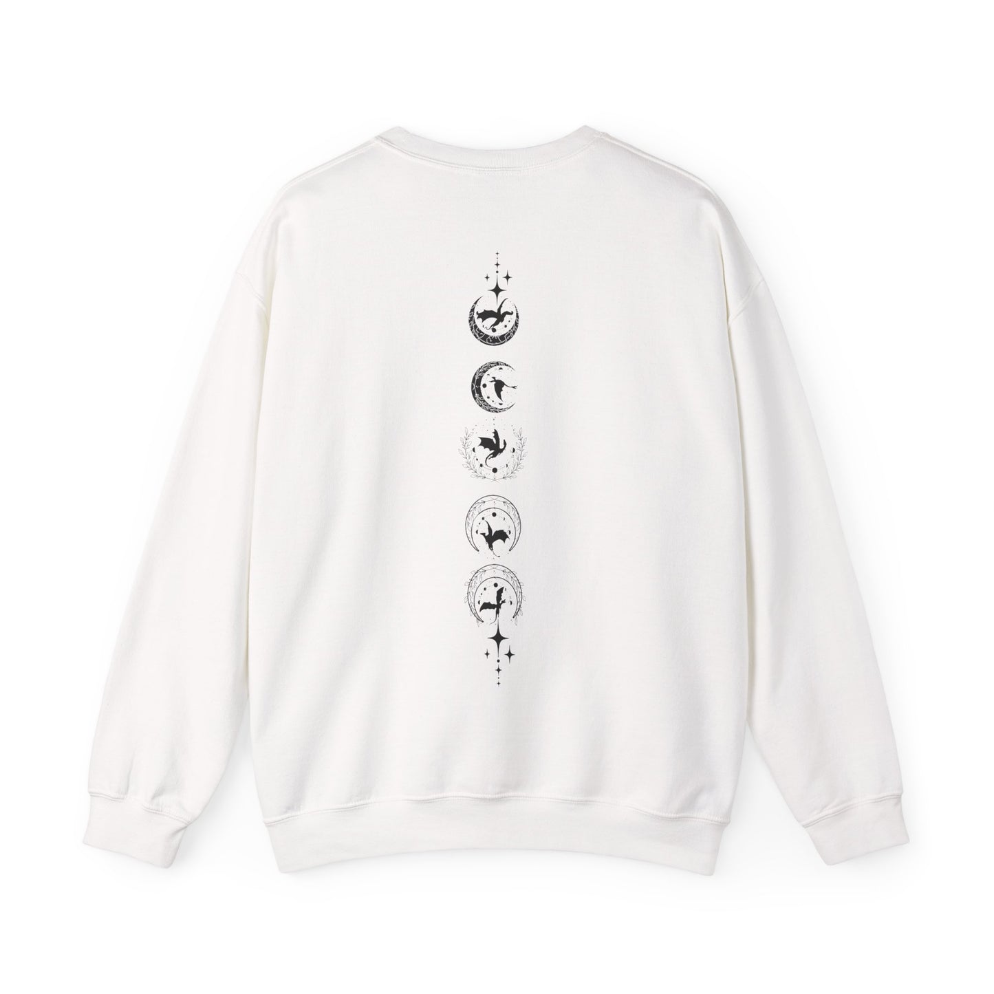 Fourth Wing "Basgiath War College" Dragon Sweatshirt - MagicMerchEmporium