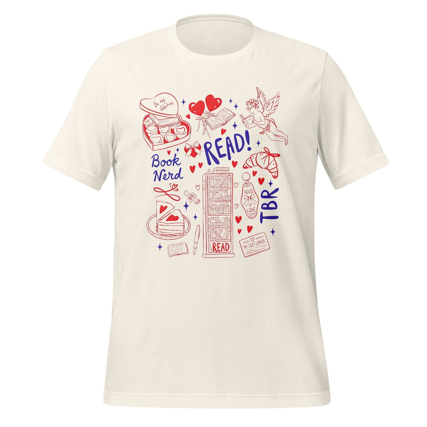 Fun Book Nerd Read TBR Graphic Tee