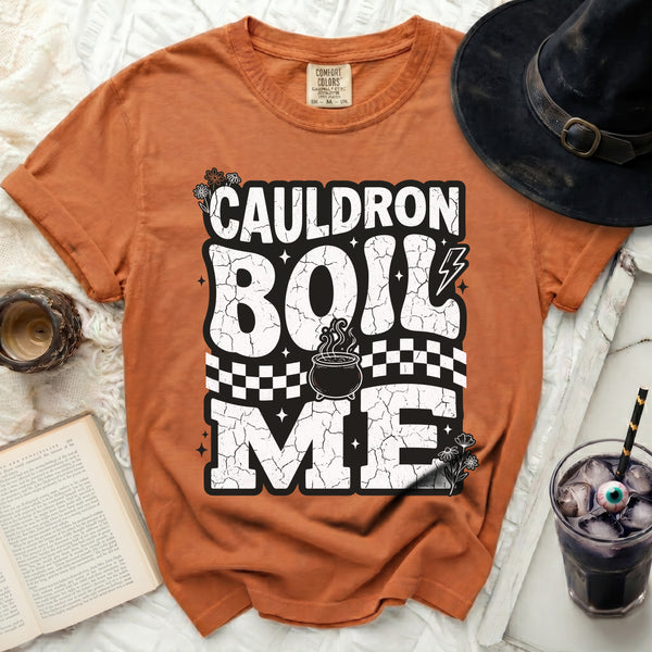 Cauldron Boil Me Vintage Tee in Yam