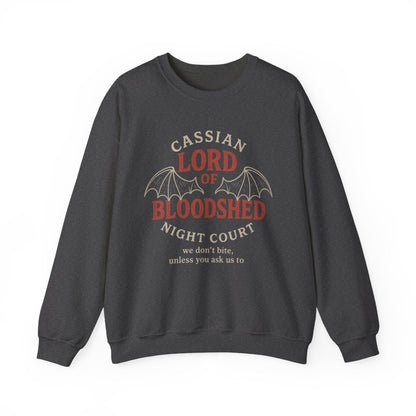 Cassian Lord of Bloodshed Night Court Sweatshirt