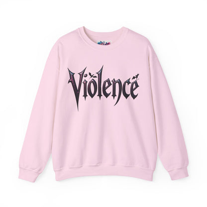 "Violence" Graphic Sweatshirt - MagicMerchEmporium