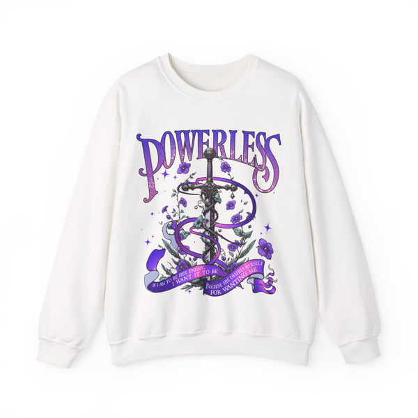 Powerless Sweatshirt in White