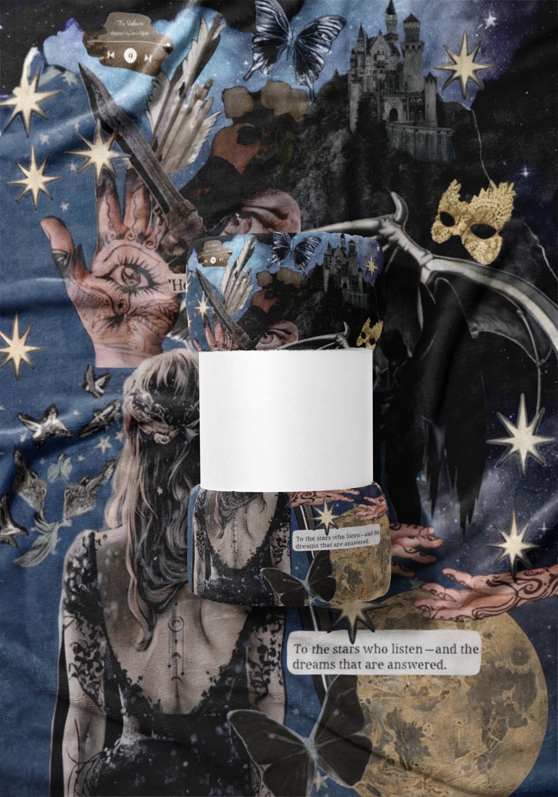 Mystical Dreams Fantasy Artwork Blanket