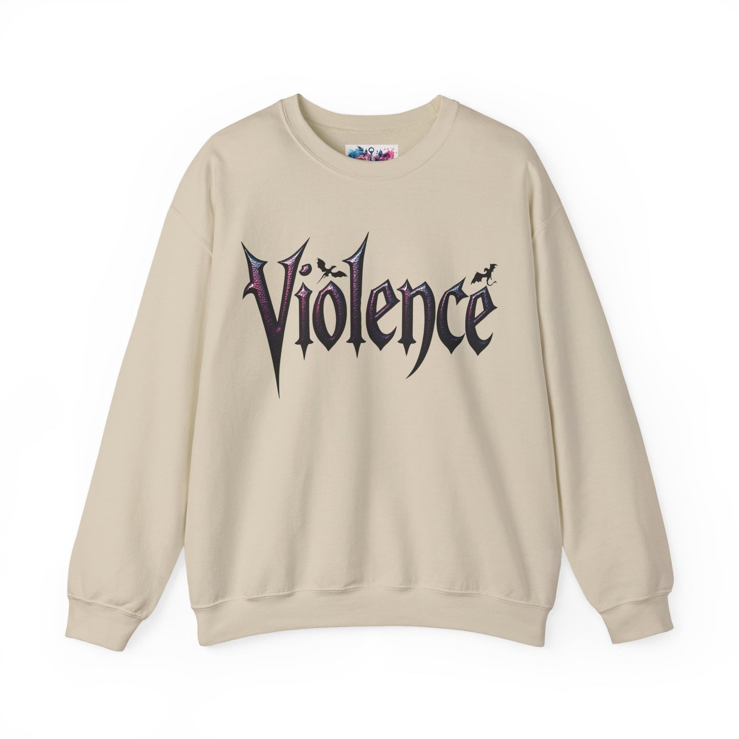 "Violence" Graphic Sweatshirt - MagicMerchEmporium