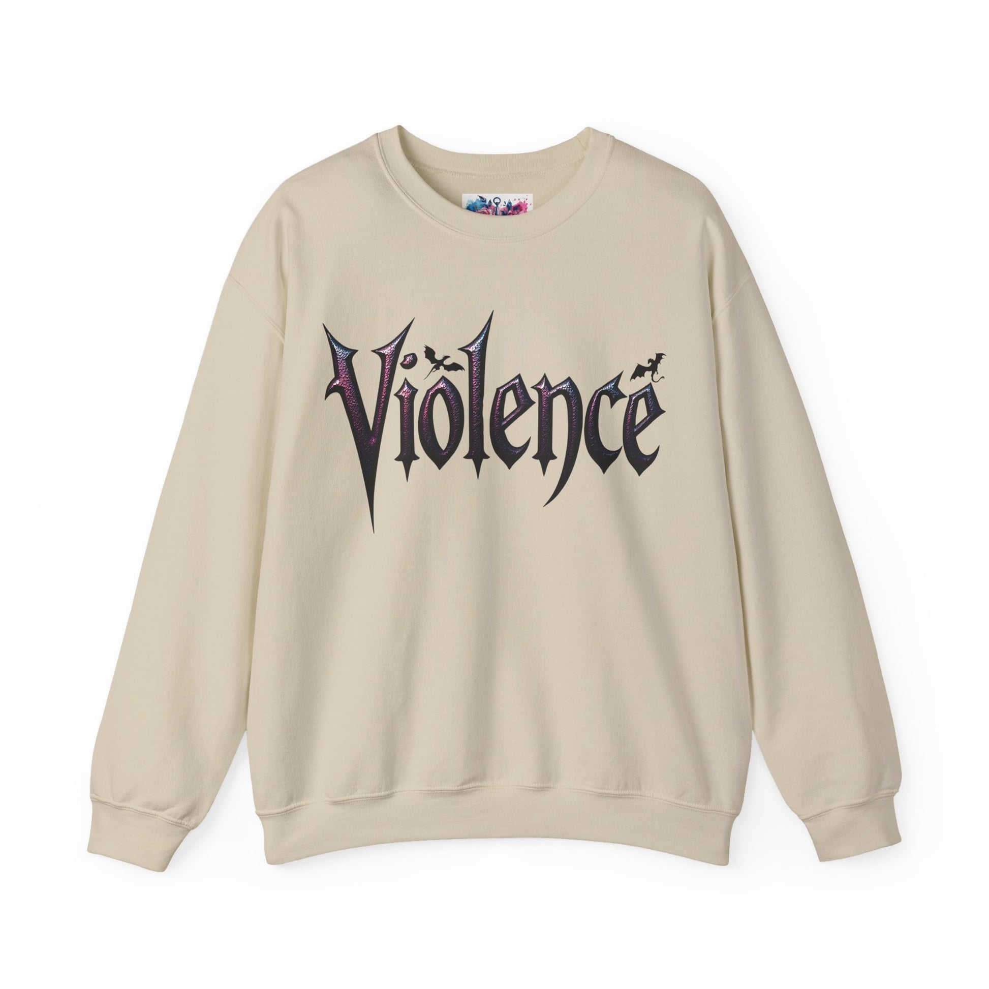 "Violence" Graphic Sweatshirt - MagicMerchEmporium