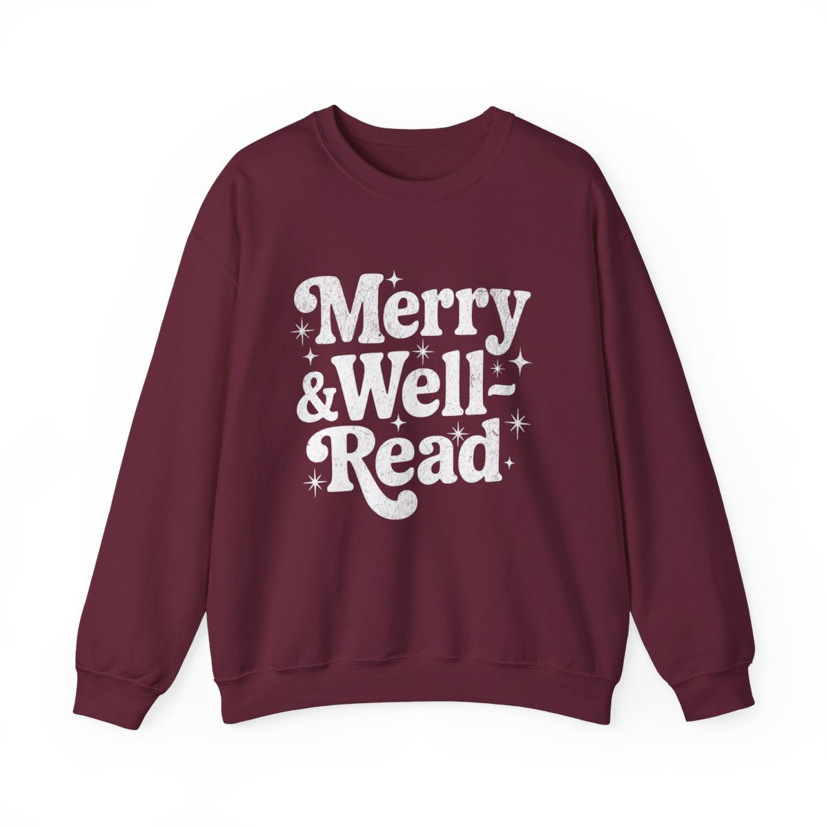 Merry and Well Read Festive Sweatshirt Product