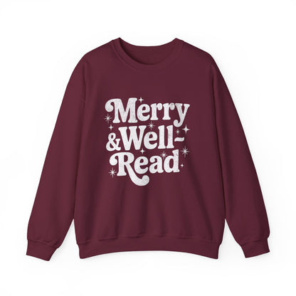 Merry and Well Read Festive Sweatshirt Product